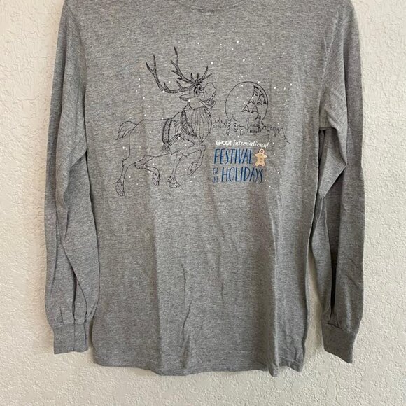 Epcot International Festival of the Holidays 2022 Sven T-Shirt - Picture 2 of 5